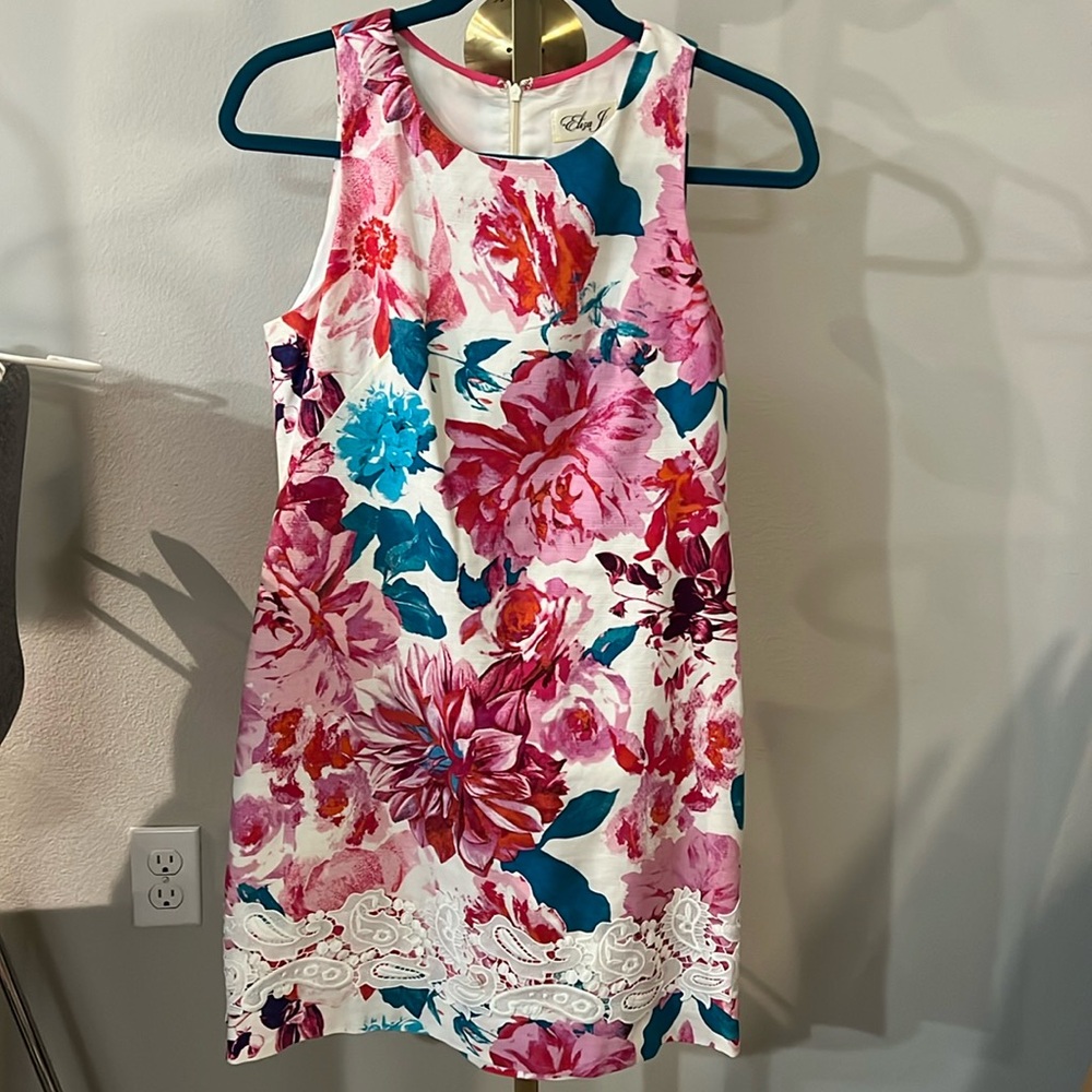 Eliza J. Floral Shift Dress